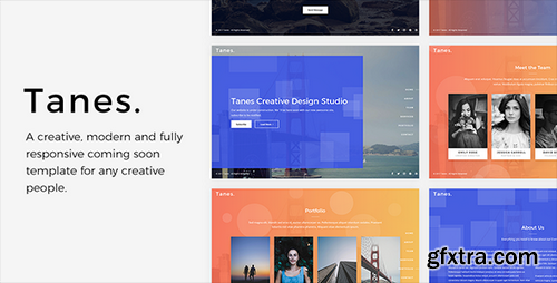 ThemeForest - Tanes v1.0.2 - Creative Coming Soon Template - 19580171