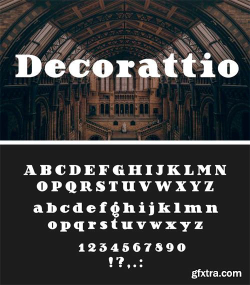 Decorattio Font