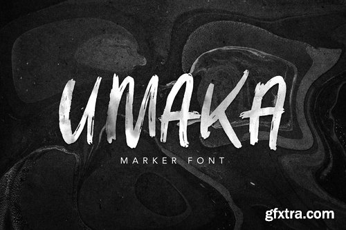 CM - Umaka - Marker Font 2337559