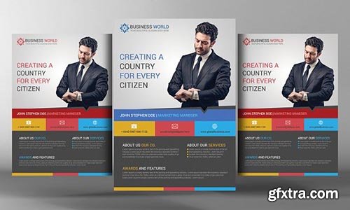 CreativeMarket - Global Business Flyer 2334588