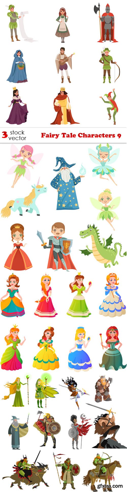 Vectors - Fairy Tale Characters 9
