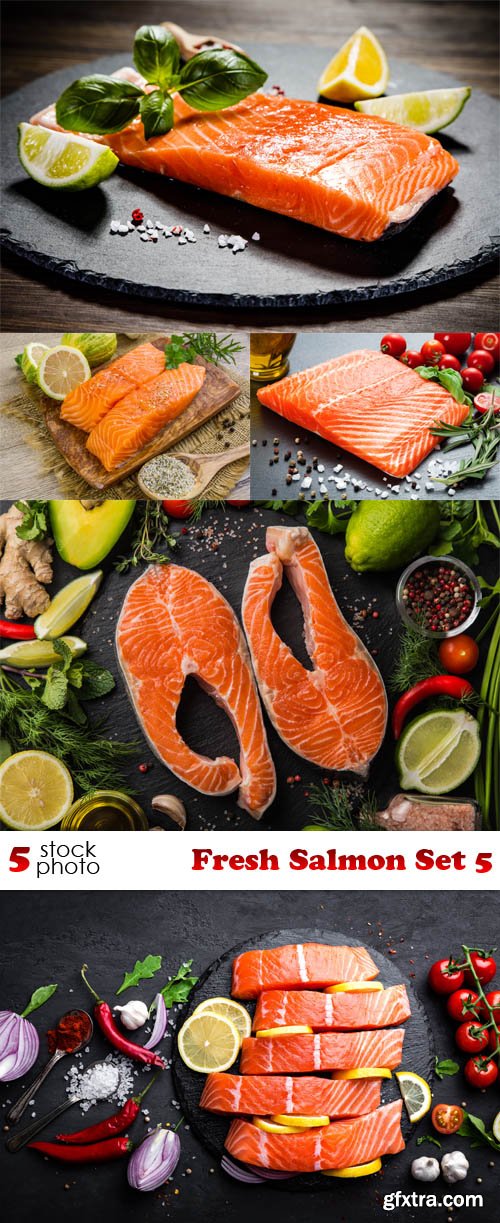 Photos - Fresh Salmon Set 5