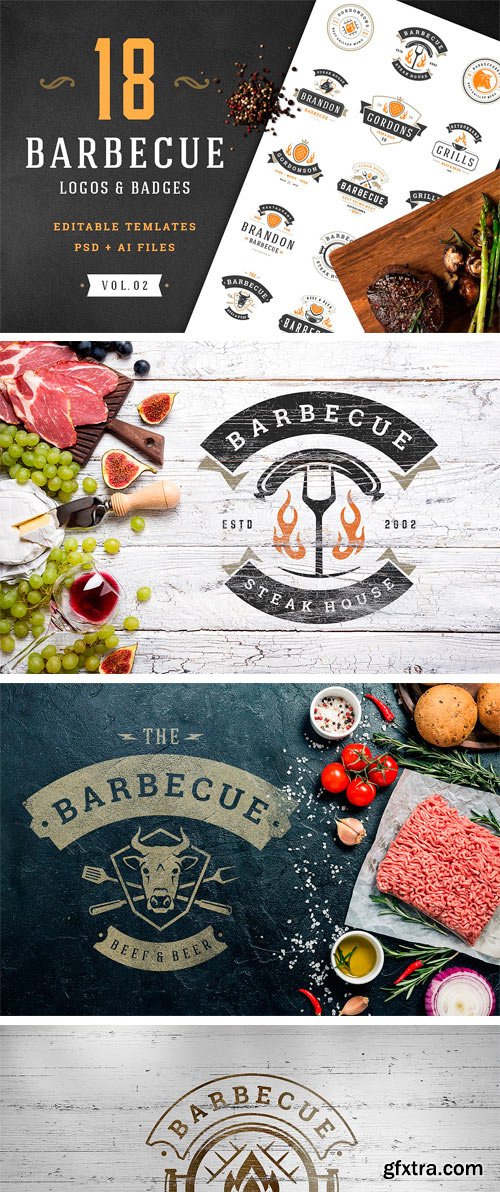 CM - 18 Barbecue Logos and Badges 2316360