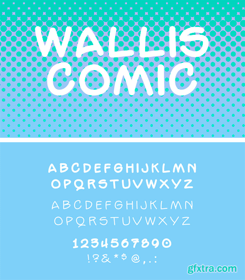 Wallis Comic Pro Font