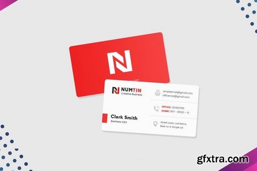 Modern Visiting Card For Business Man