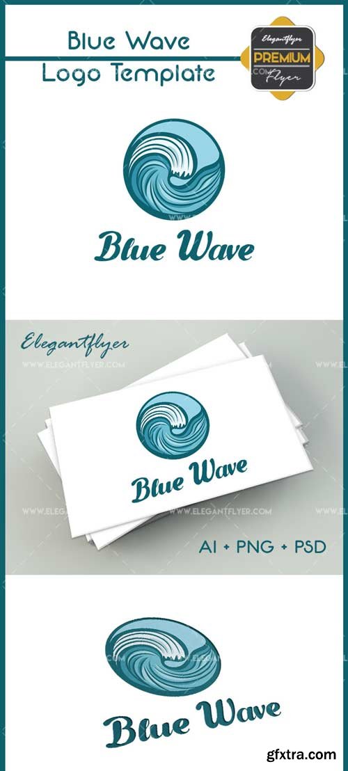 Blue Wave V1 2018 Premium Logo Template