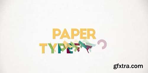 Paper Animated Typeface - After Effects 69734