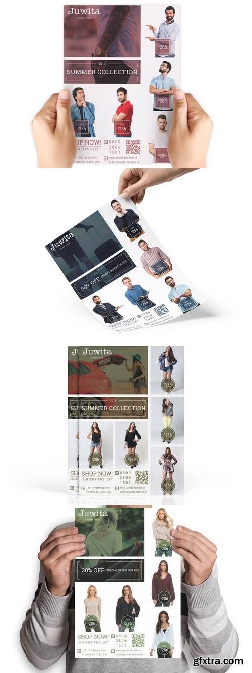 Juwita : Fashion Marketing Flyer