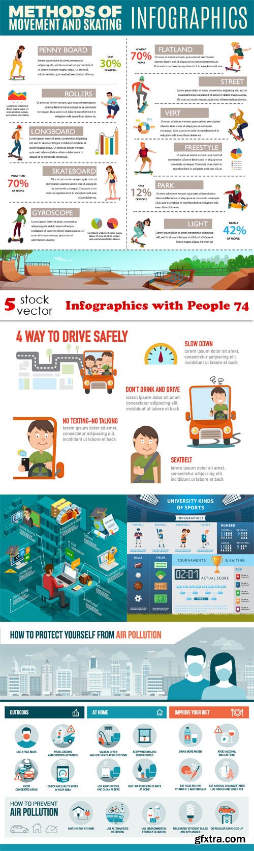 Vectors - Infographics with People 74