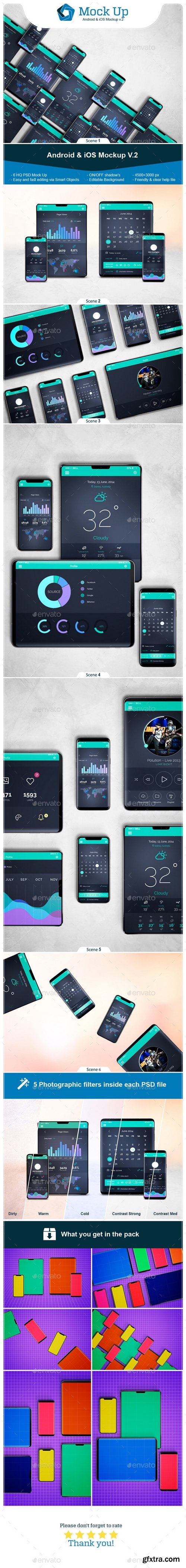 Graphicriver - Android & iOS Mockup V.2 21616959