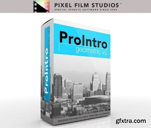 ProIntro: Geometric Volume 2 for Final Cut Pro X macOS