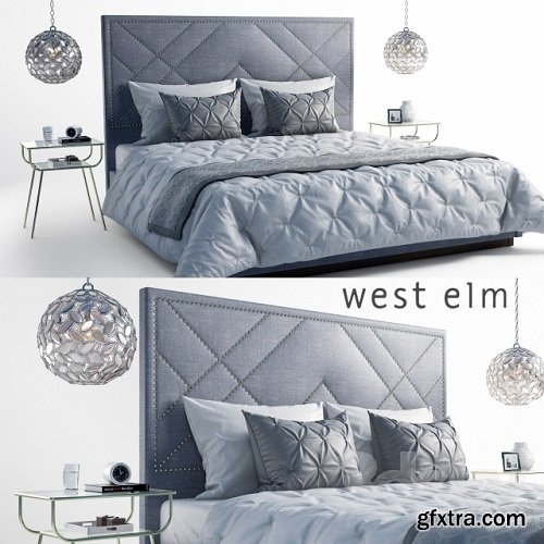West elm bed
