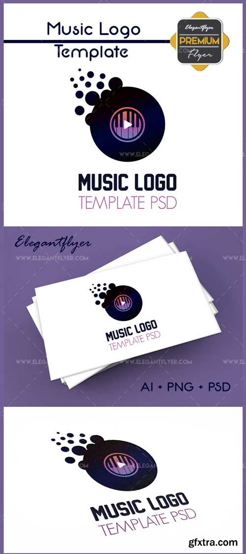 Music V1 2018 Premium Logo Template
