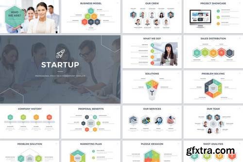 Startup Pitch Deck PowerPoint Template