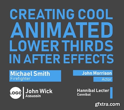 How to create cool animated lower thirds in After Effects
