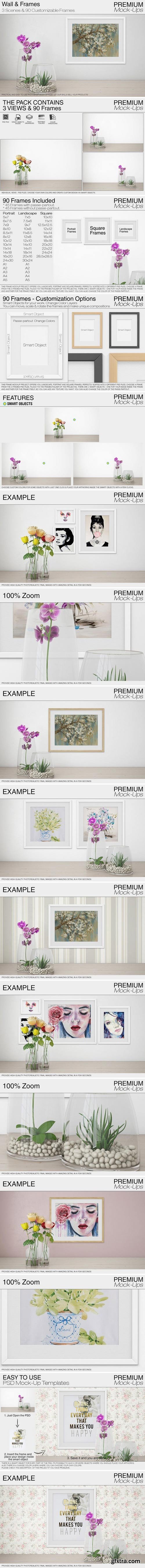 CM - Wall & Frames Mockup - Orchid 2213306