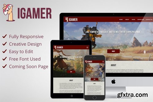 CM - iGamer - Gaming website Muse Theme 1655760