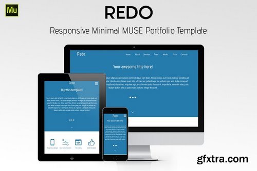 CM - Redo - Adobe Muse Template 1334865