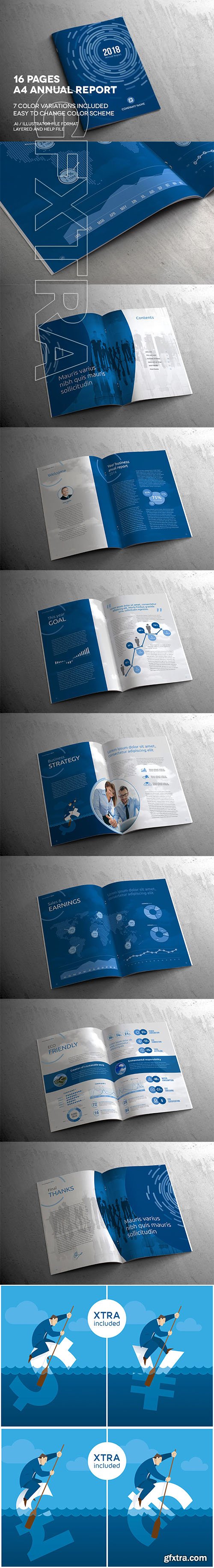 CreativeMarket - A4 Business Annual Report 2335043