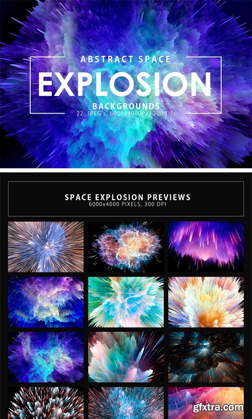 CM - Space Explosion Backgrounds 2295724