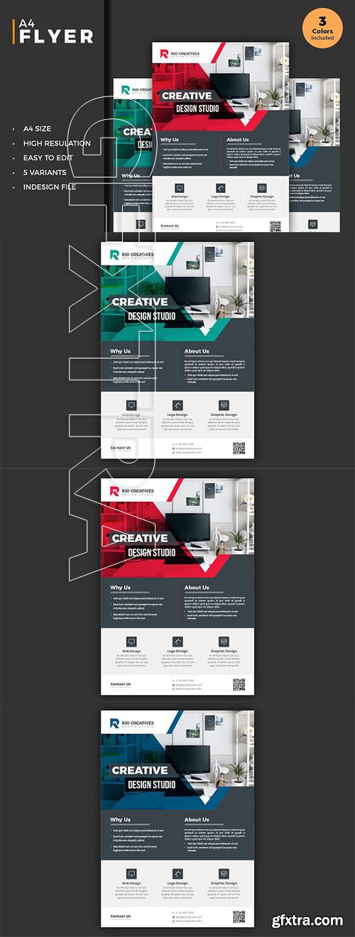 CreativeMarket - Business Flyer Template InDesign 2368636