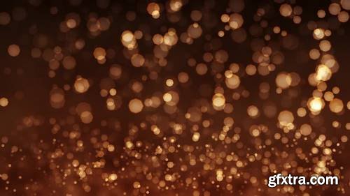 MA - Golden background of Bokeh animation Motion Graphics 57131
