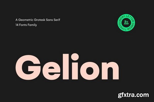 Gelion Font Family