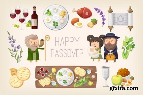 Passover elements by moonery