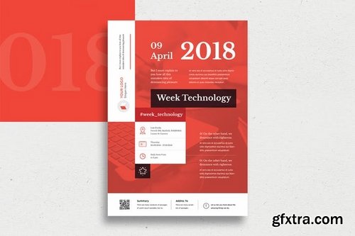 Week Technology Flyer 2018