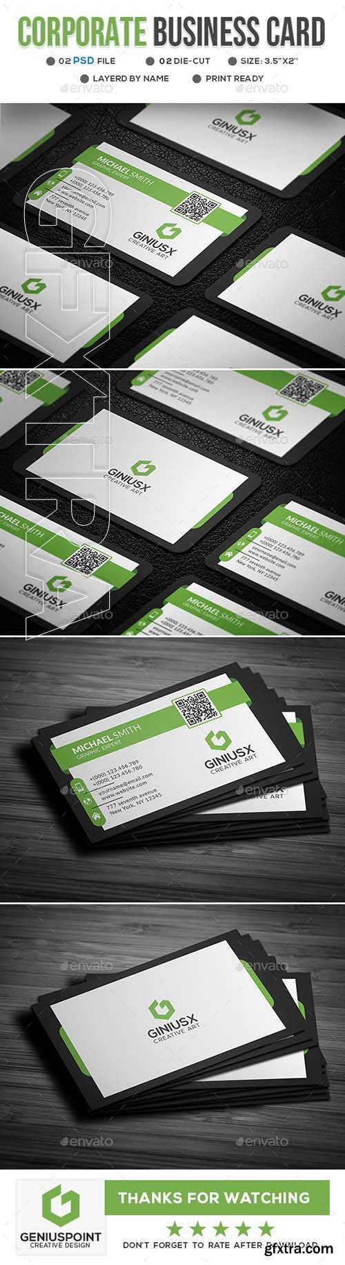 GraphicRiver - Corporate Business Card 21646109