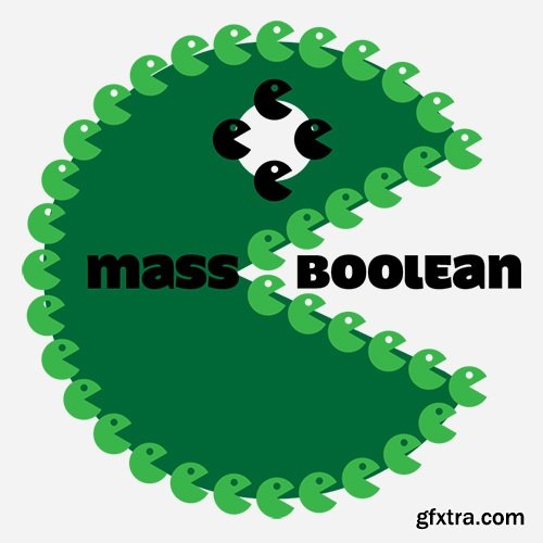 Crea3D Mass Boolean v3 for 3ds Max