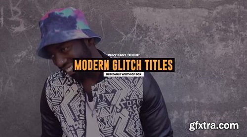 Modern Glitch Titles - After Effects 71498