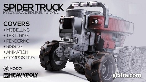 Gumroad - Modo Advanced Spider Truck by Vaughan Ling