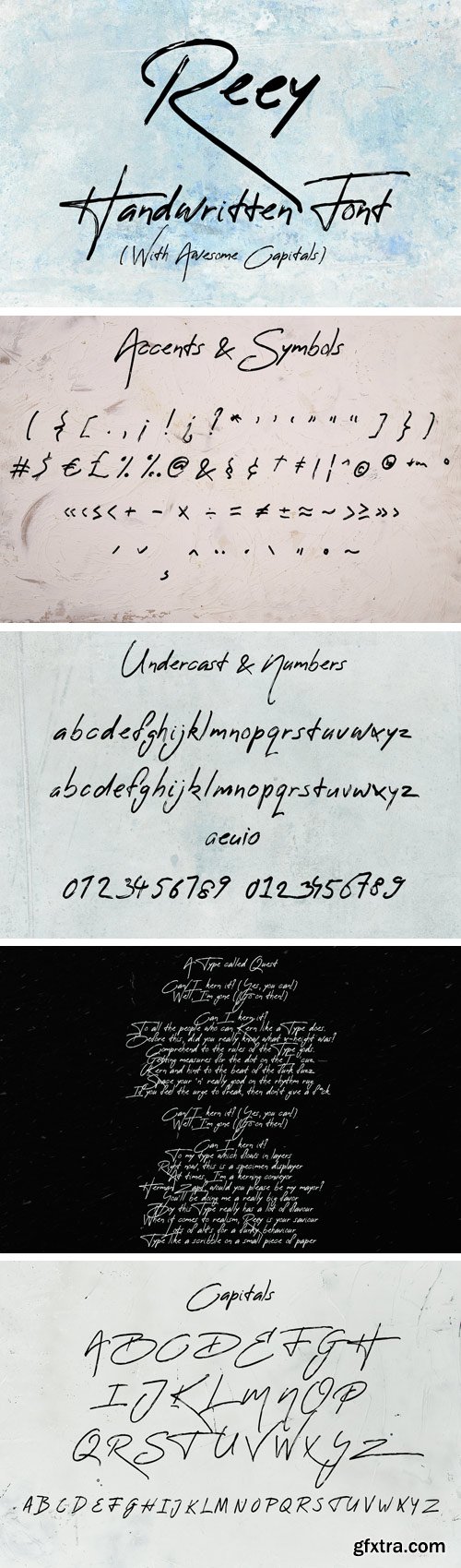 Reey Script Font