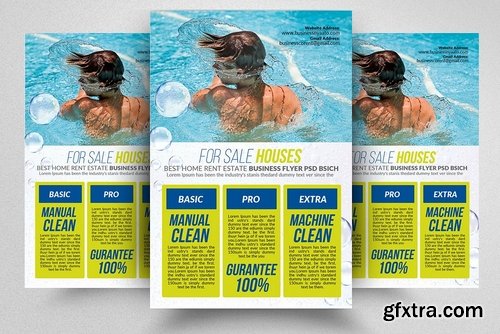 CM - Pool Cleaning Service Flyer 2377465