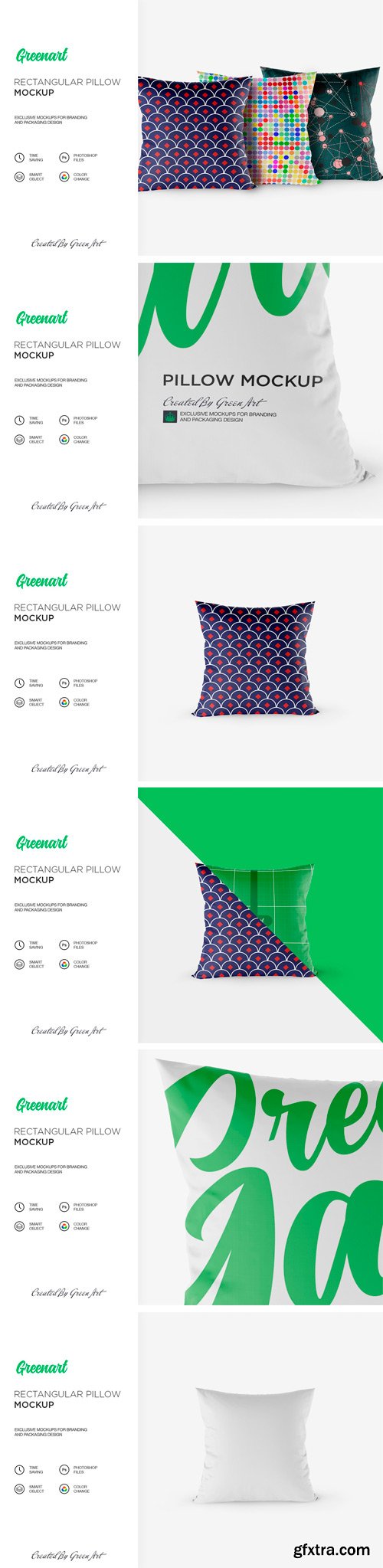 CM - Rectangular Pillow Mockup 2350138