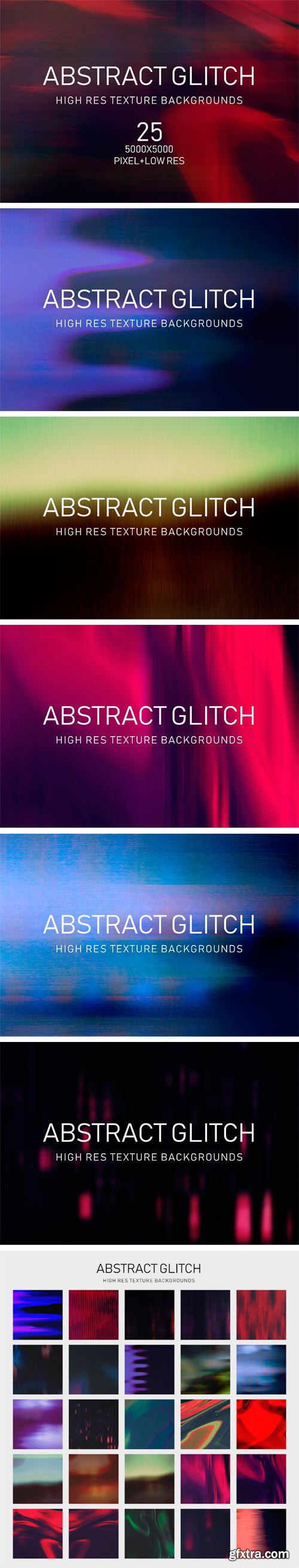 CM - Abstract Glitch Texture Collection 2350354