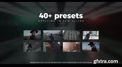 Camera Transitions Presets - Premiere Pro Templates 73132