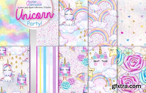 CM - Unicorn Party Pattern collection 2372803
