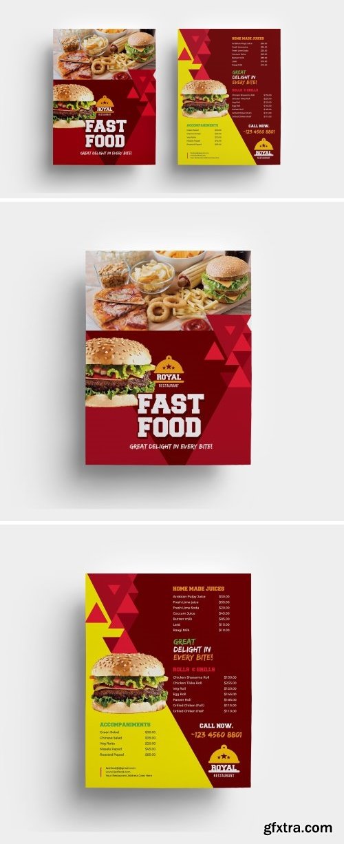 CM - Fast Food Flyer 2029157