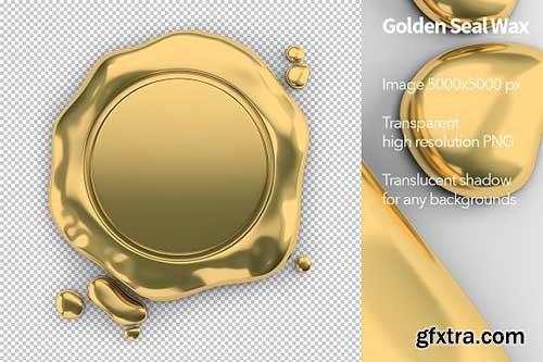 CreativeMarket - Golden Seal Wax 2417309