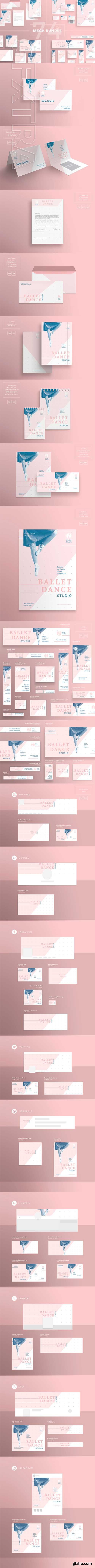 CreativeMarket - Mega Bundle Ballet Dance Studio 2416999