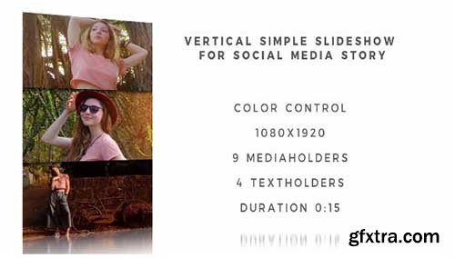 Vertical Simple Slideshow For Social Media Stories - After Effects 74363
