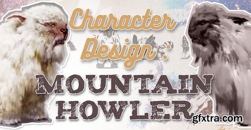 Mountain Howler Creature Concept Art