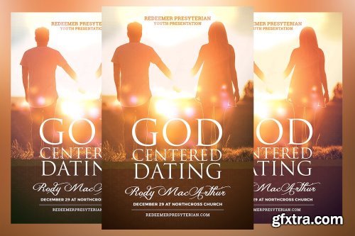CM - God Centered Dating Church Flyer 2160761