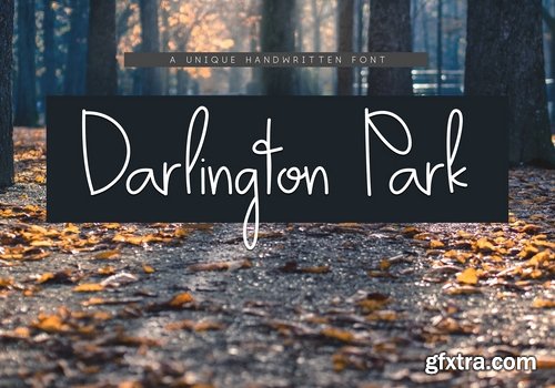 CM - Darlington Park - Handwritten Font 2360255