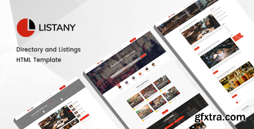 ThemeForest - Listany v1.0 - Directory and Listings HTML Template - 21340213