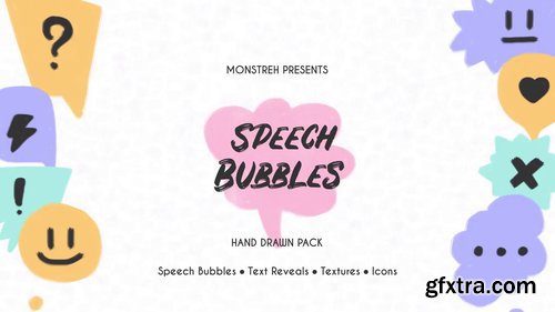 Speech Bubbles - Hand Drawn Pack 73272