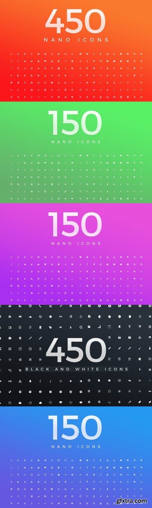 1000 + Black and White Vector Icons