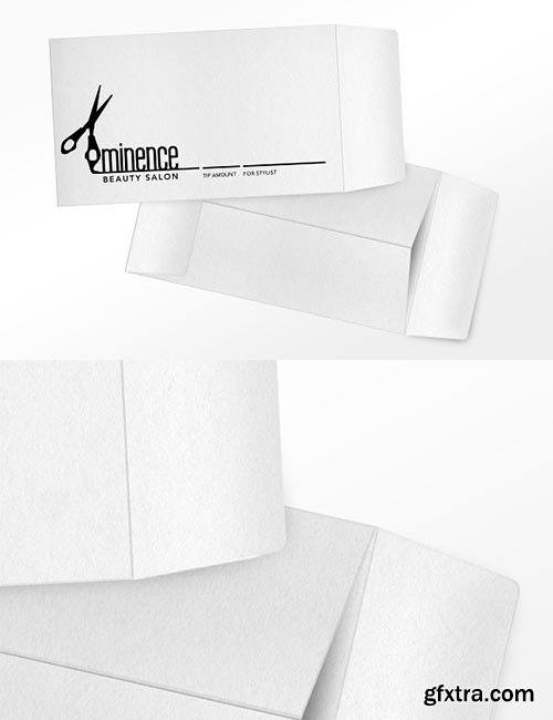 CreativeMarket - Tip Envelopes Mock-Up 2444580